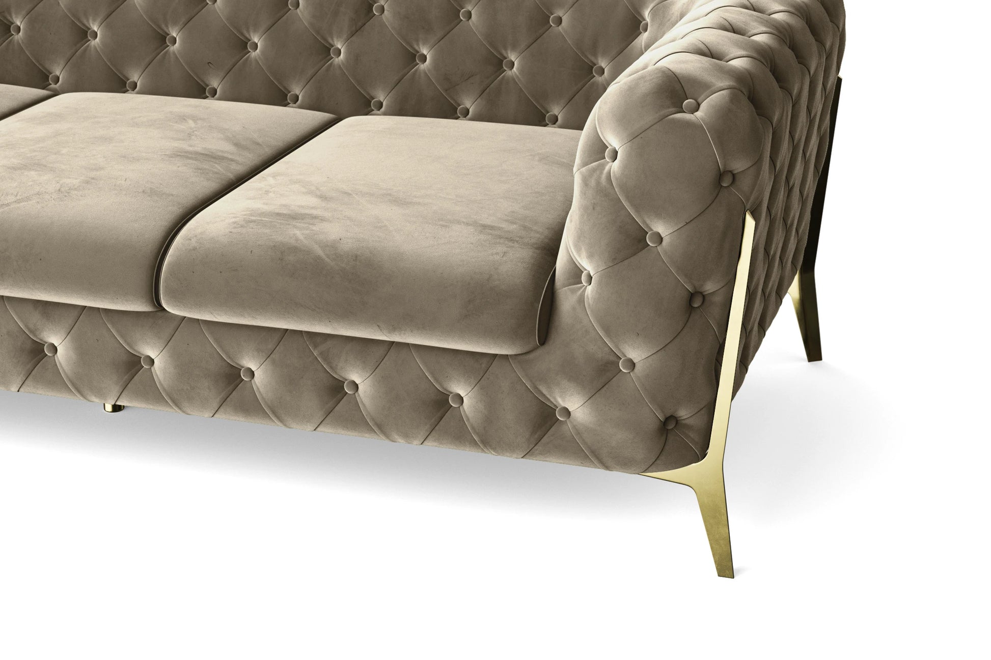 Vito Armchair Sand Velvet