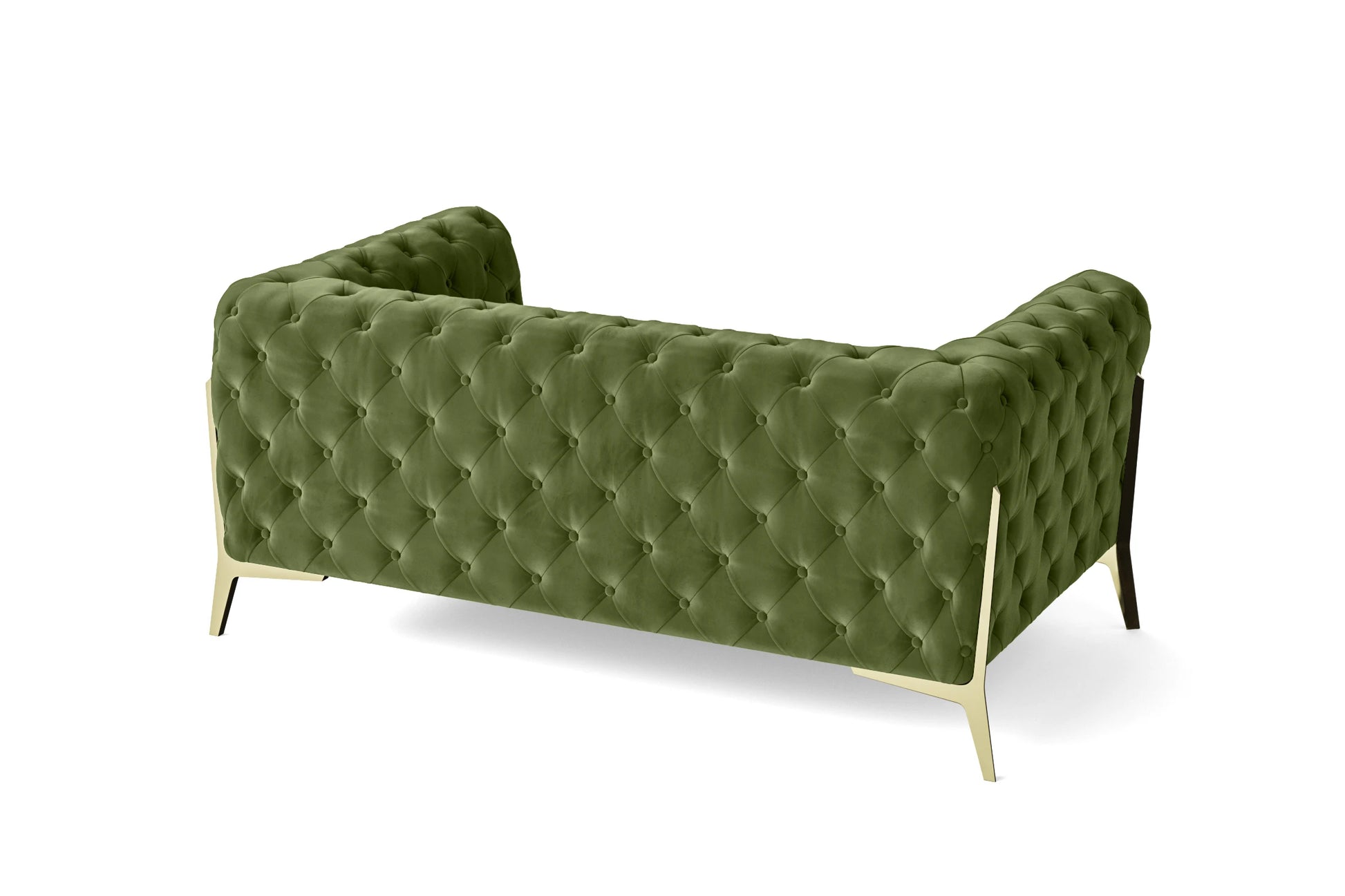 Vito 2 Seater Sofa Lime Velvet