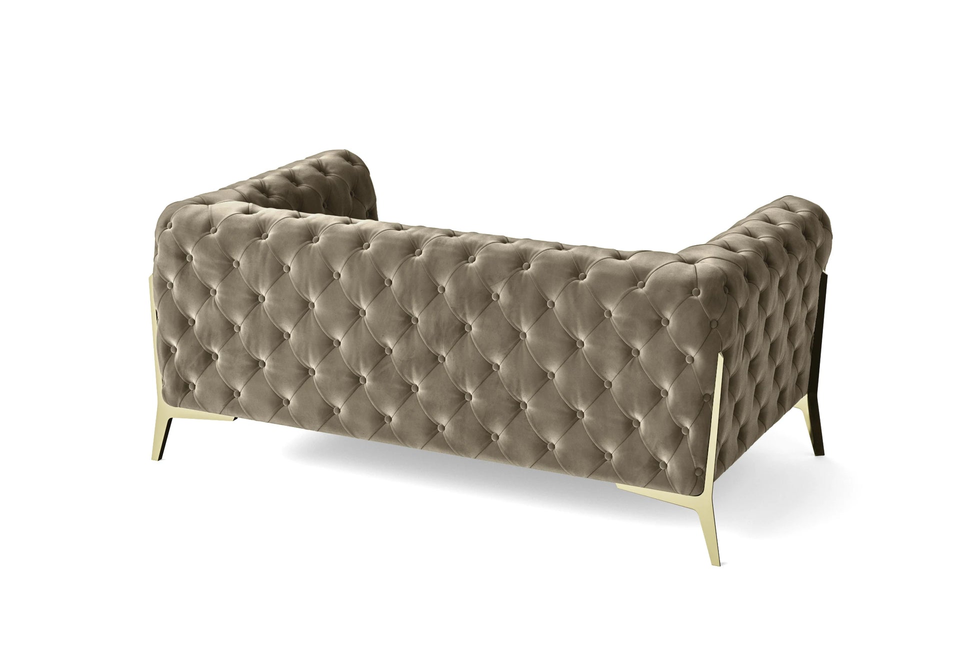 Vito 2 Seater Sofa Sand Velvet