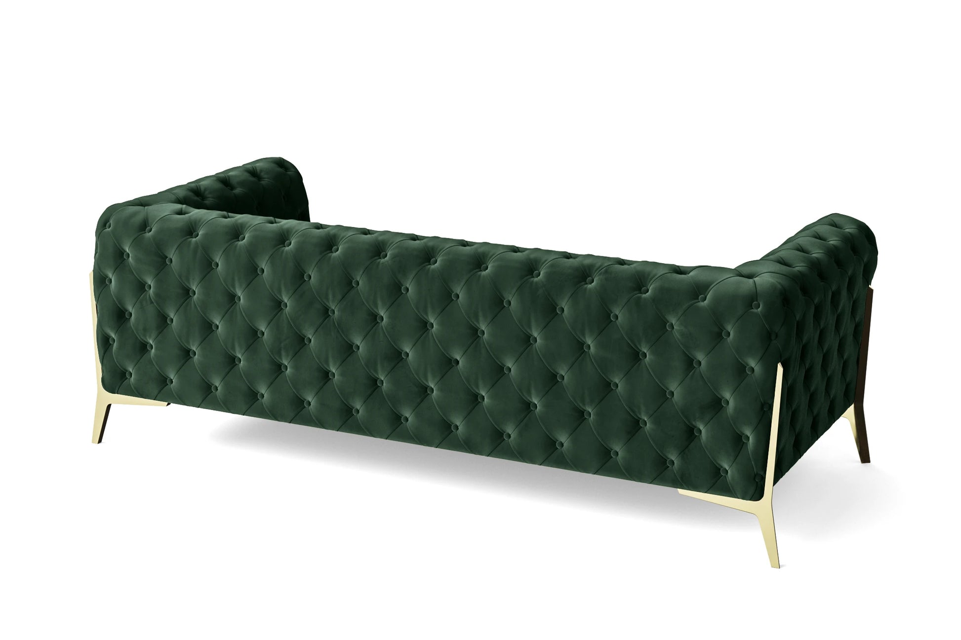 Vito 3 Seater Sofa Green Velvet