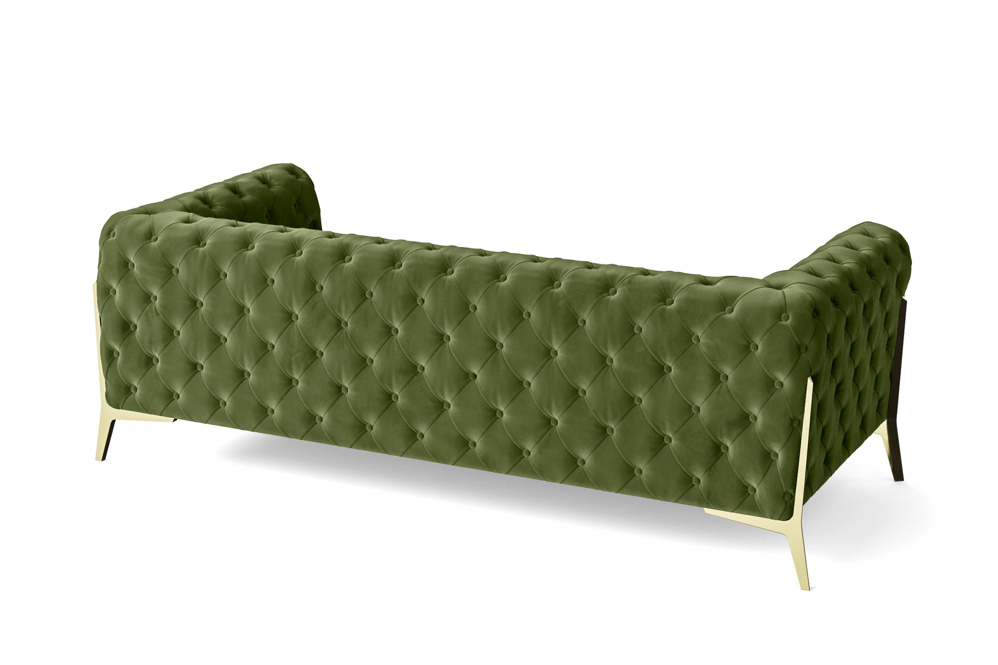 Vito 3 Seater Sofa Lime Velvet