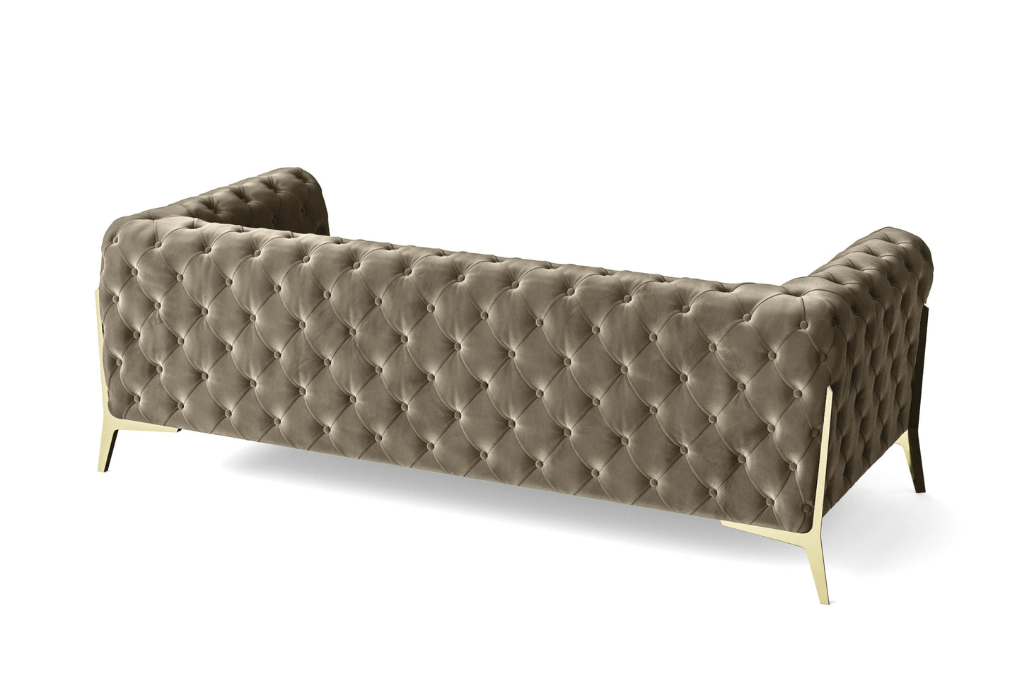 Vito 3 Seater Sofa Sand Velvet