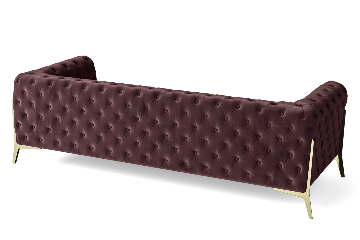 Vito 4 Seater Sofa Grape Velvet